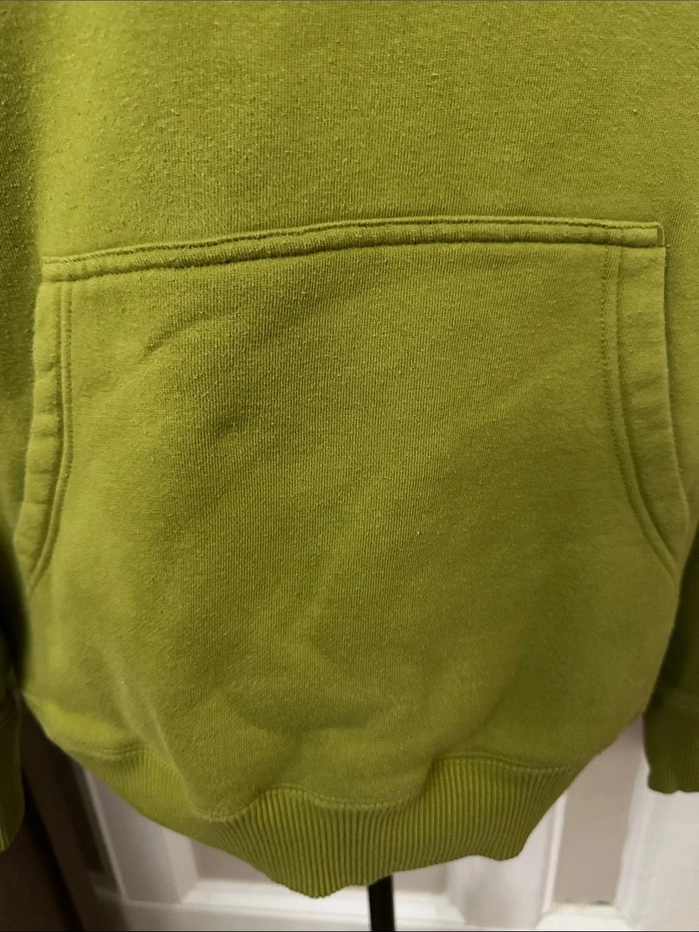 The North Face Men's Olive Green Logo Pullover Hoodie